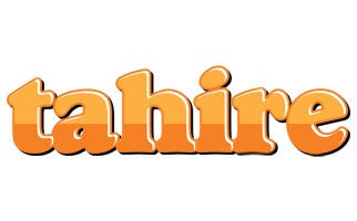 Tahire orange logo