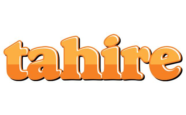Tahire orange logo