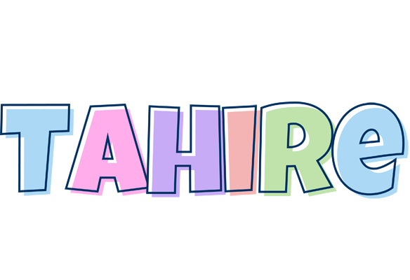 Tahire pastel logo
