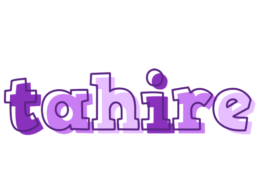 Tahire sensual logo