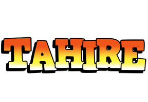 Tahire sunset logo