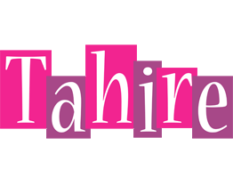 Tahire whine logo