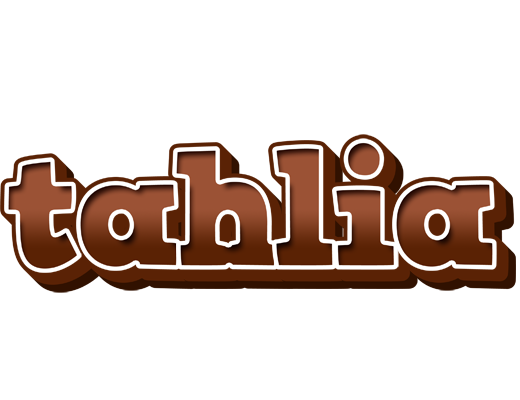 Tahlia brownie logo