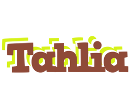 Tahlia caffeebar logo