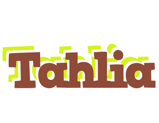 Tahlia caffeebar logo