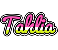 Tahlia candies logo