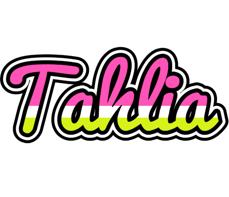 Tahlia candies logo