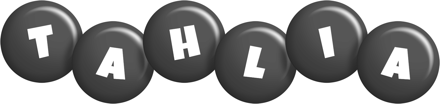 Tahlia candy-black logo