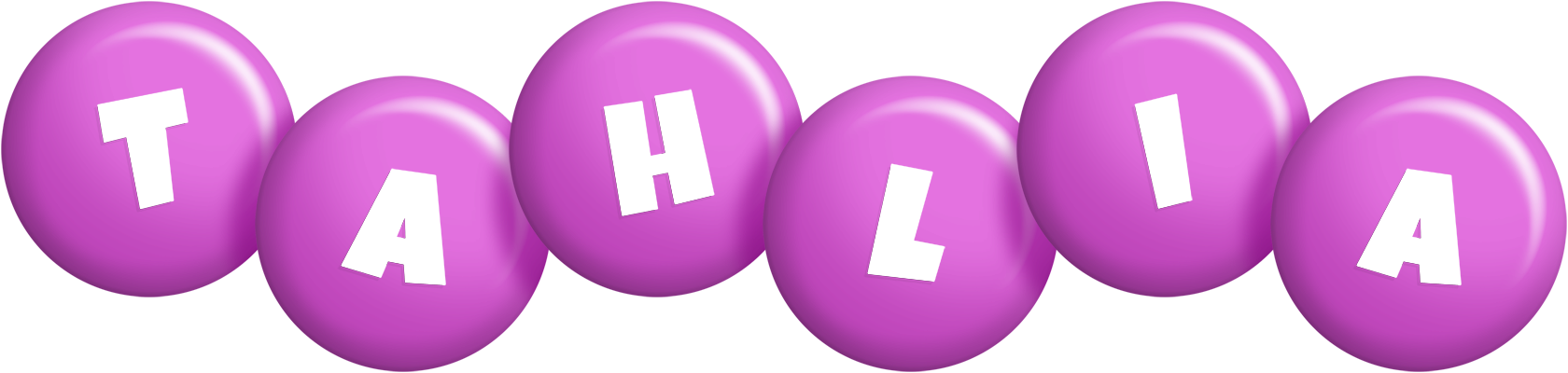 Tahlia candy-purple logo