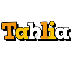 Tahlia cartoon logo