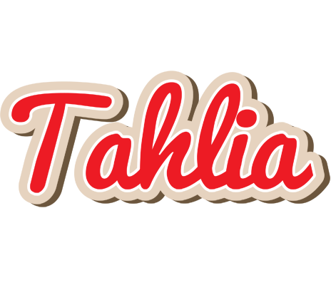 Tahlia chocolate logo