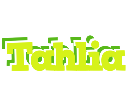 Tahlia citrus logo