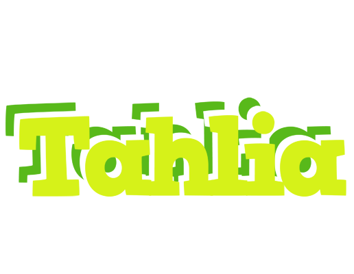 Tahlia citrus logo