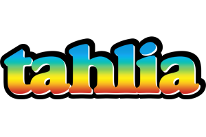 Tahlia color logo