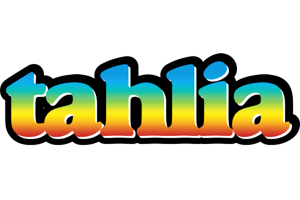 Tahlia color logo