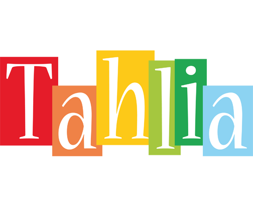 Tahlia colors logo