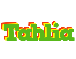 Tahlia crocodile logo