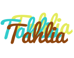 Tahlia cupcake logo