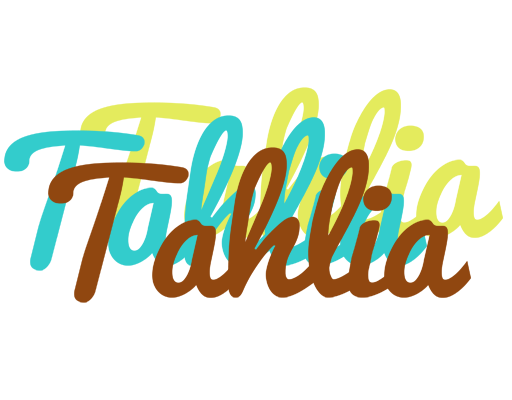 Tahlia cupcake logo