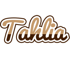 Tahlia exclusive logo