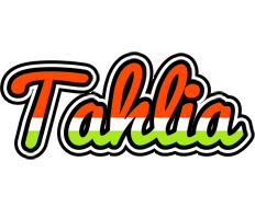 Tahlia exotic logo