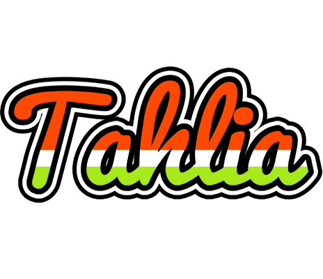 Tahlia exotic logo