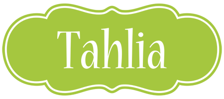 Tahlia family logo