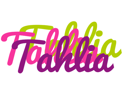 Tahlia flowers logo