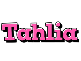 Tahlia girlish logo