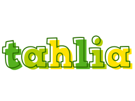 Tahlia juice logo