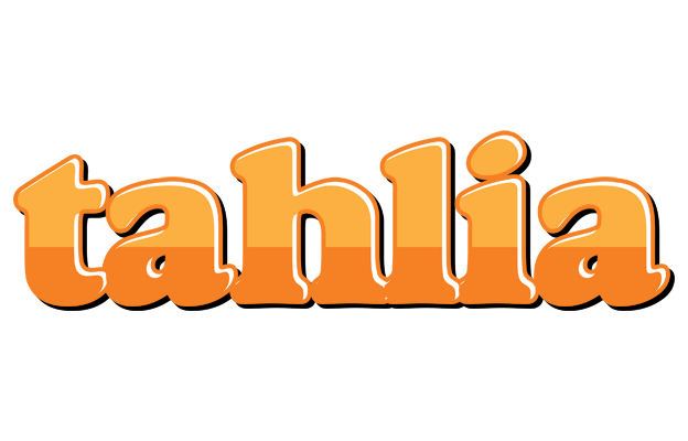 Tahlia orange logo