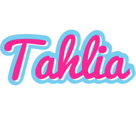 Tahlia popstar logo