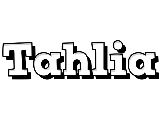 Tahlia snowing logo