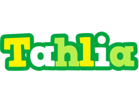 Tahlia soccer logo