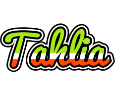 Tahlia superfun logo