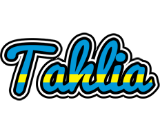 Tahlia sweden logo