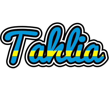 Tahlia sweden logo