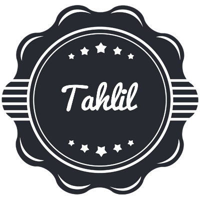 Tahlil badge logo