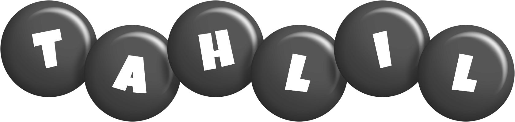 Tahlil candy-black logo