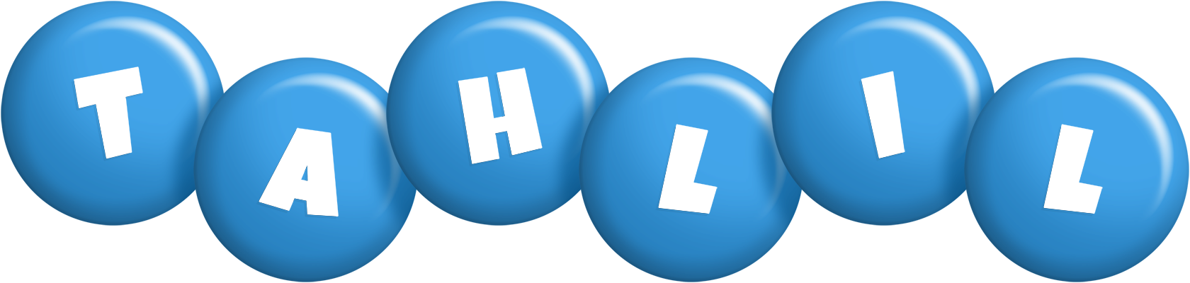 Tahlil candy-blue logo