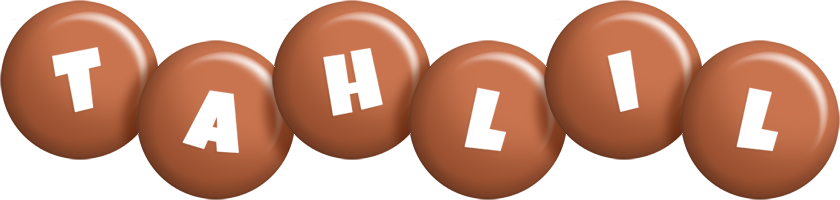 Tahlil candy-brown logo