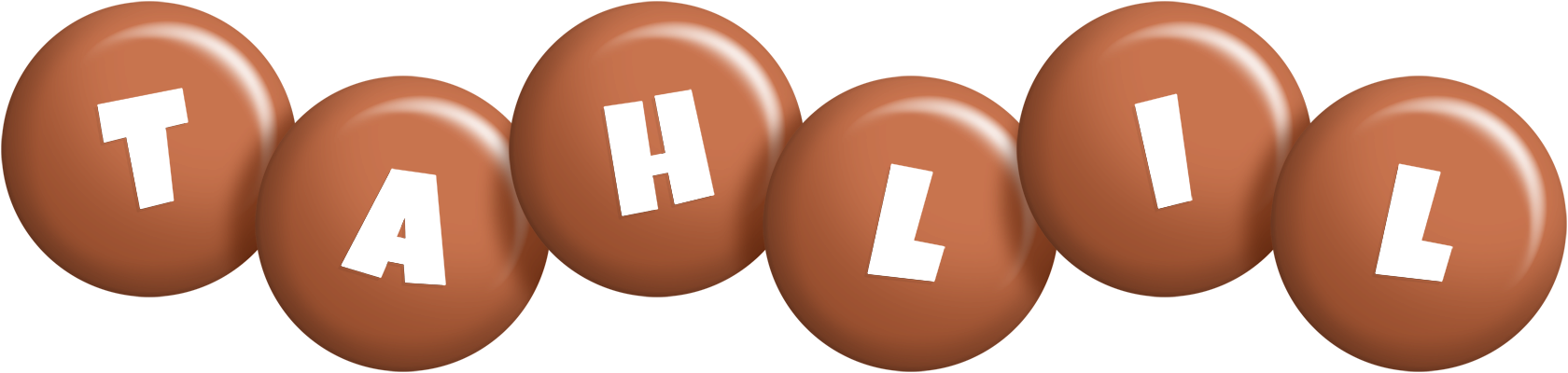 Tahlil candy-brown logo