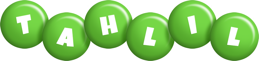 Tahlil candy-green logo