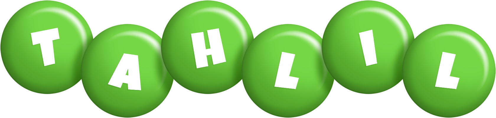 Tahlil candy-green logo