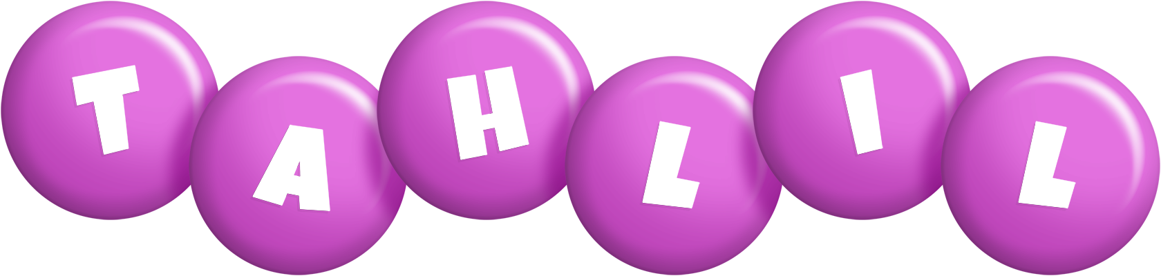 Tahlil candy-purple logo
