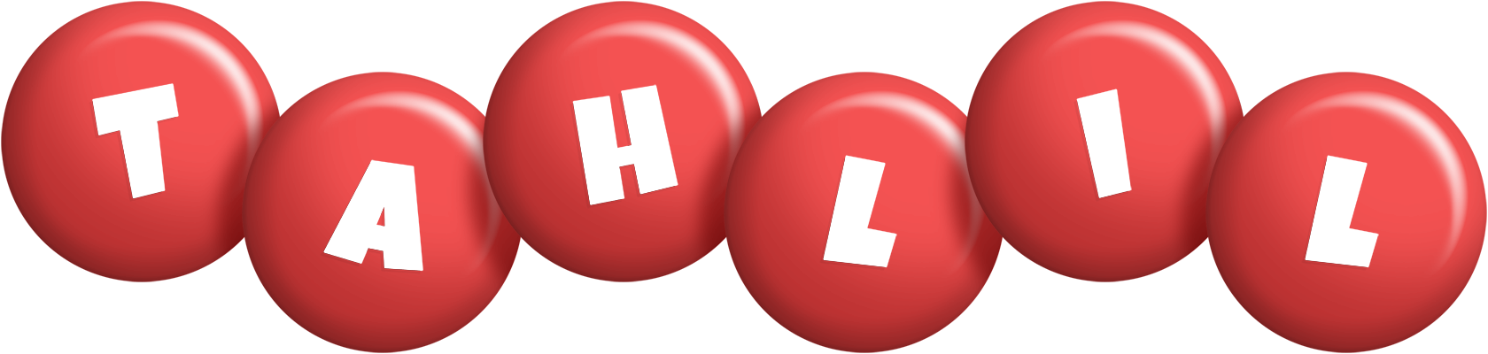 Tahlil candy-red logo