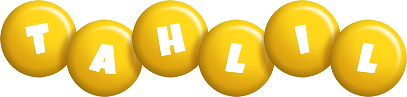 Tahlil candy-yellow logo