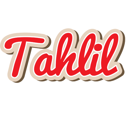 Tahlil chocolate logo
