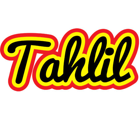 Tahlil flaming logo