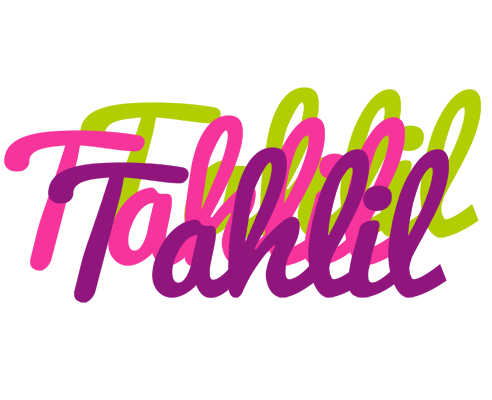 Tahlil flowers logo